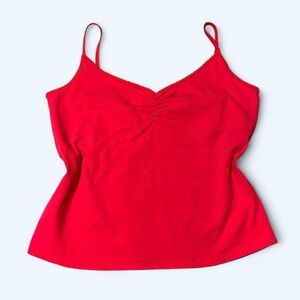 Y2K Red Lace Tank Top by So…GSJC!